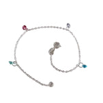 PULSERA MULTICIRCON PLATA