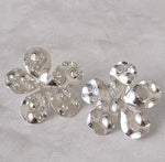 AROS FLOR MACHACADA PLATA