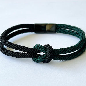 PULSERA BALTAZAR GREEN BLACK