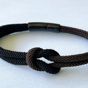 PULSERA BALTAZAR BROWN BLACK