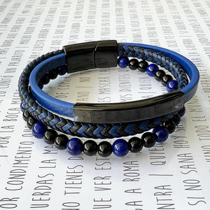 PULSERA REY GASPAR BLUE