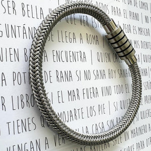 PULSERA REY HARALD PLATA